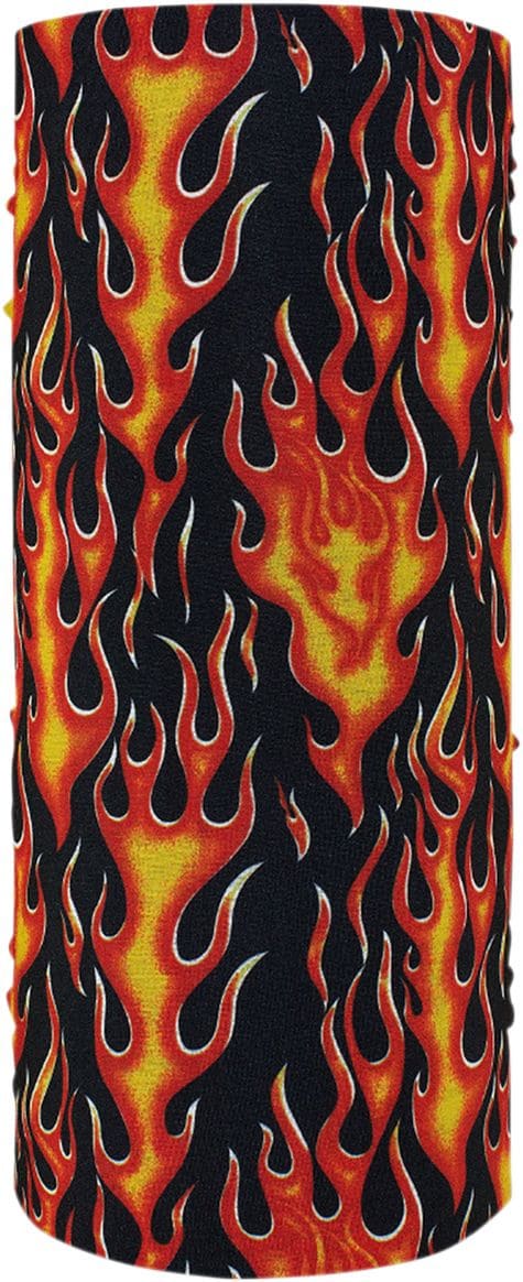 ZAN25020059 Tubo collo Motley Tube Zanheadgear Classic Flame