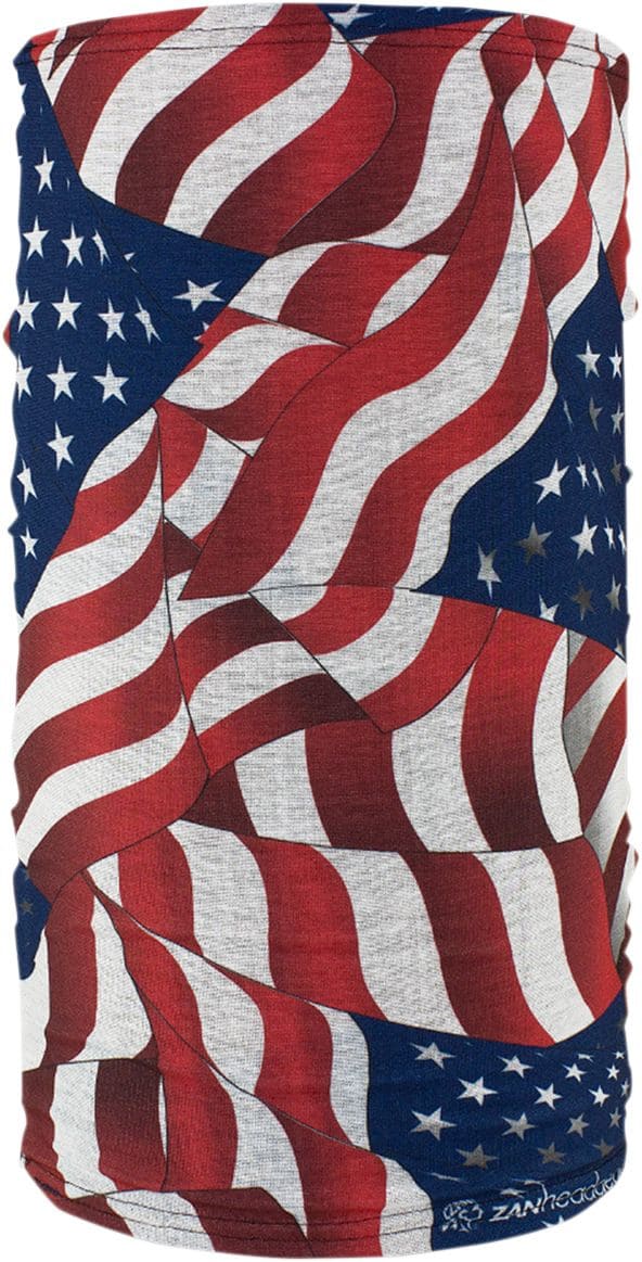 ZAN25020079 Tubo collo Motley Tube Zanheadgear rivestito micropile Flag