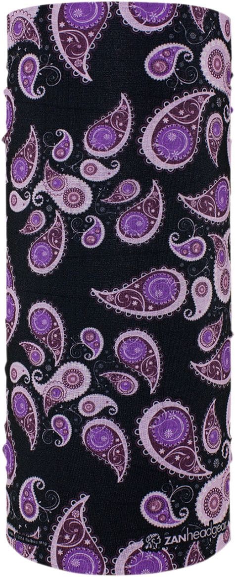 ZAN25020084 Tubo collo Motley Tube Zanheadgear Paisley Purple