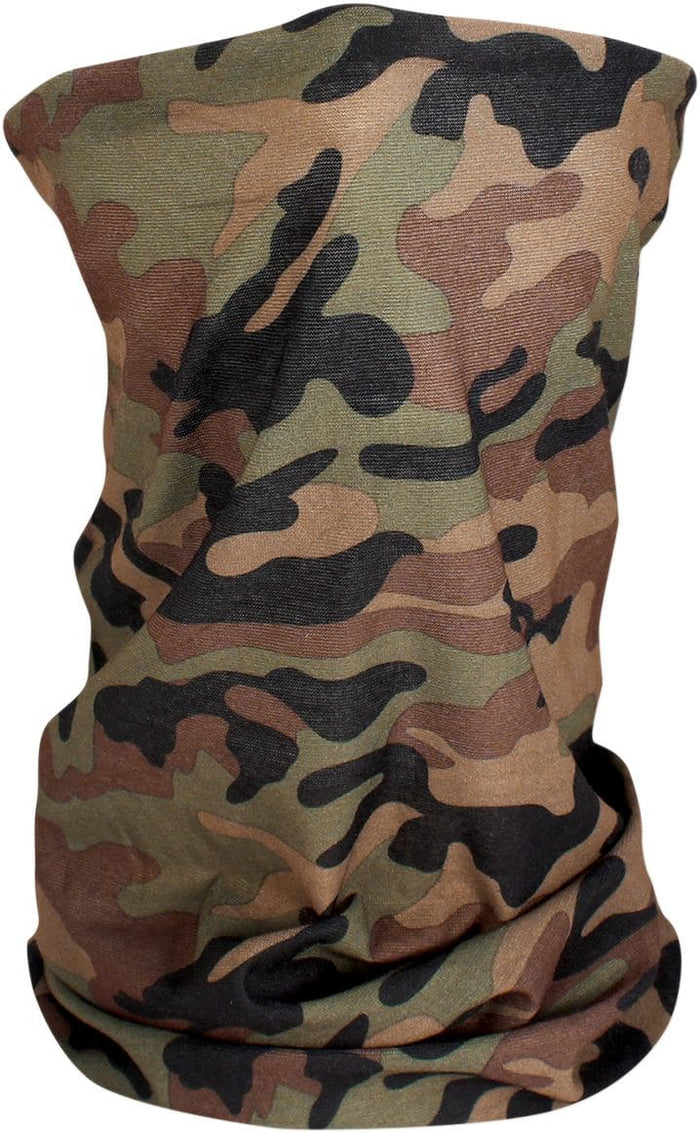 ZAN25020111 Tubo collo Motley Tube Zanheadgear rivestito micropile Wood Camo