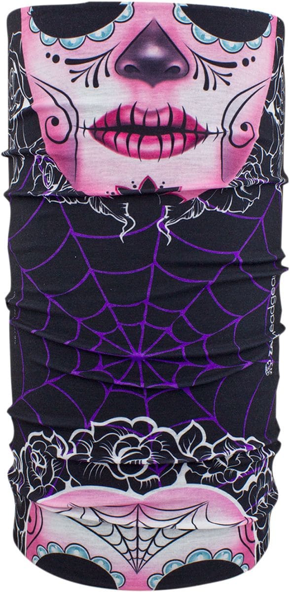 ZAN25020122 Tubo collo Motley Tube Zanheadgear Sugar Skull