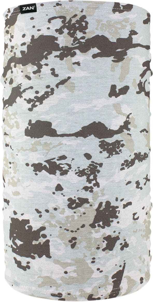 ZAN25020158 Tubo collo Motley Tube Zanheadgear rivestito micropile Winter Camo