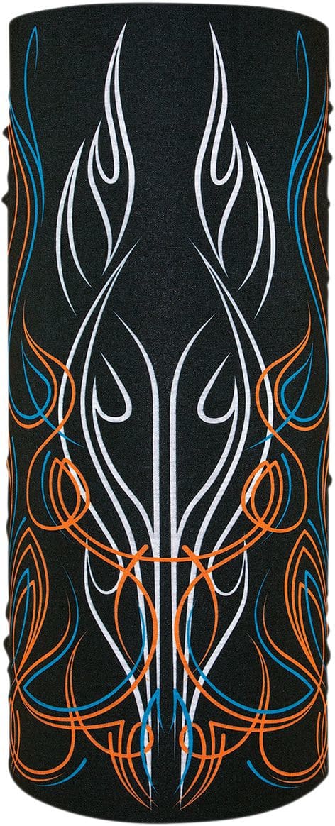 ZAN25020224 Tubo collo Motley Tube Zanheadgear Pinstripe Flame