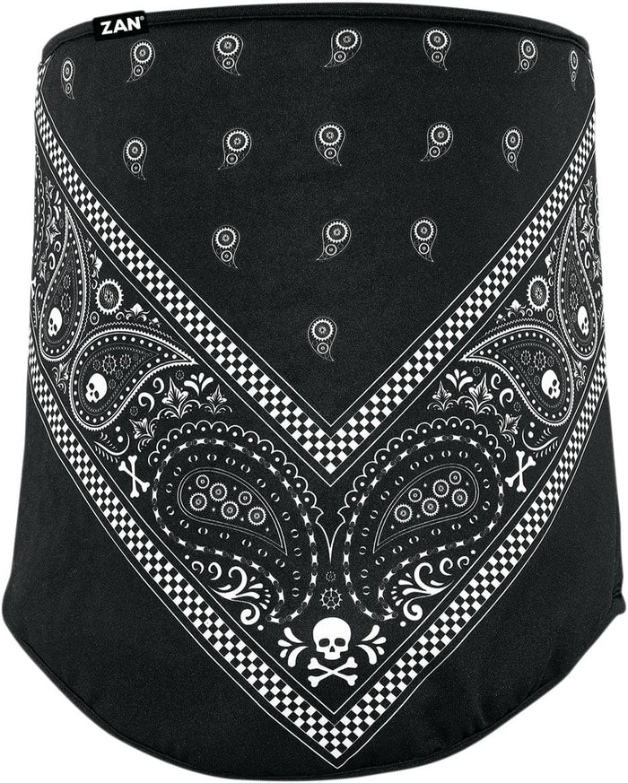 ZAN25020231 Scaldacollo Zanheadgear Sportflex Paisley Black