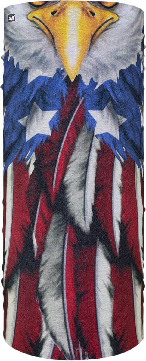 ZAN25020258 Tubo collo Motley Tube Zanheadgear Polyester USA Eagle