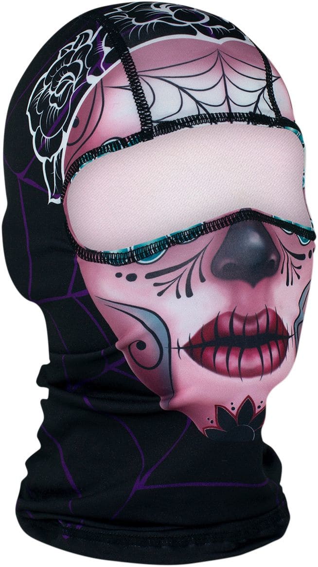 ZAN25030273 Passamontagna Zanheadgear Polyester Sugar Skull