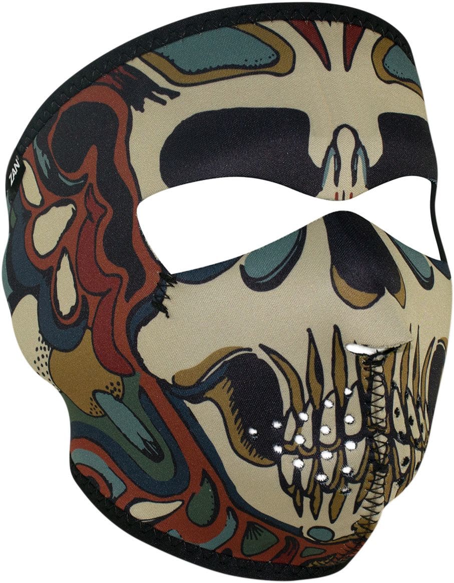 ZAN25030313 Zanheadgear Psych Skull Neoprene Mask