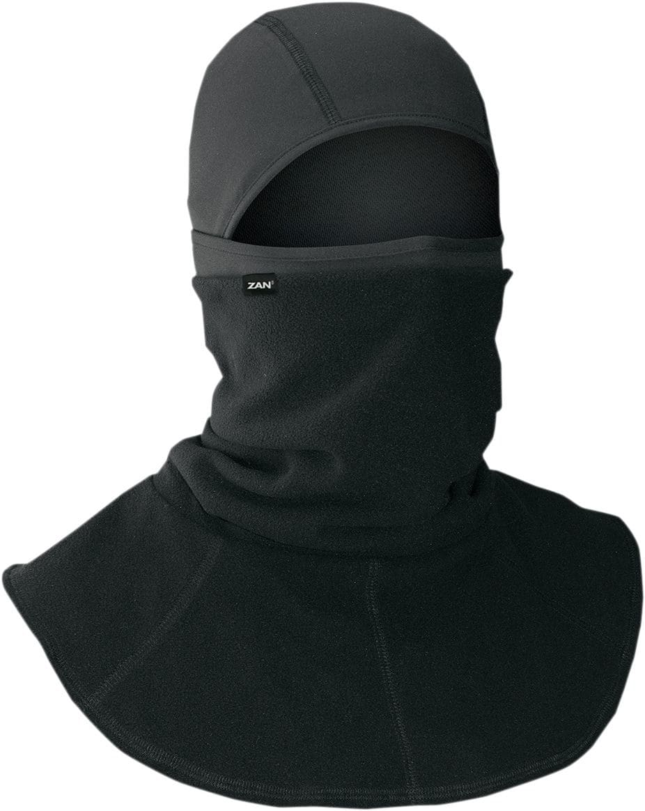 ZAN25030319 Zanheadgear Balaclava with Neck Warmer Black