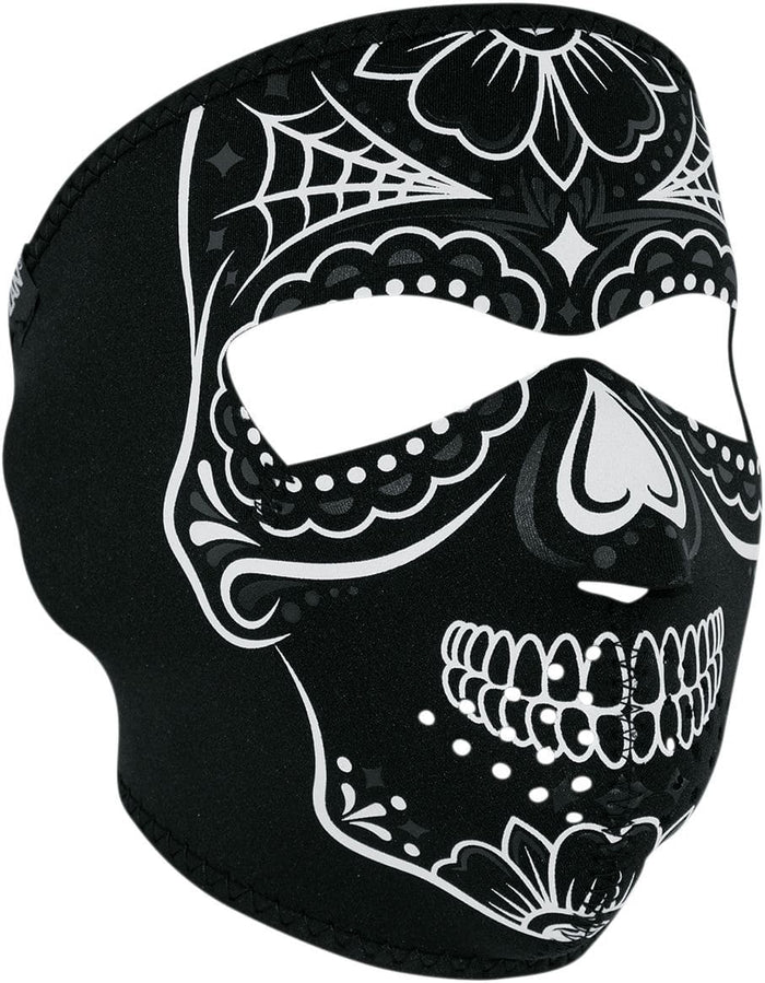 ZAN25030392 Mascherina neoprene Zanheadgear Calavera