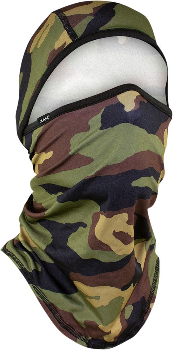 ZAN25030401 Zanheadgear Sportflex Convertible Woodland Balaclava
