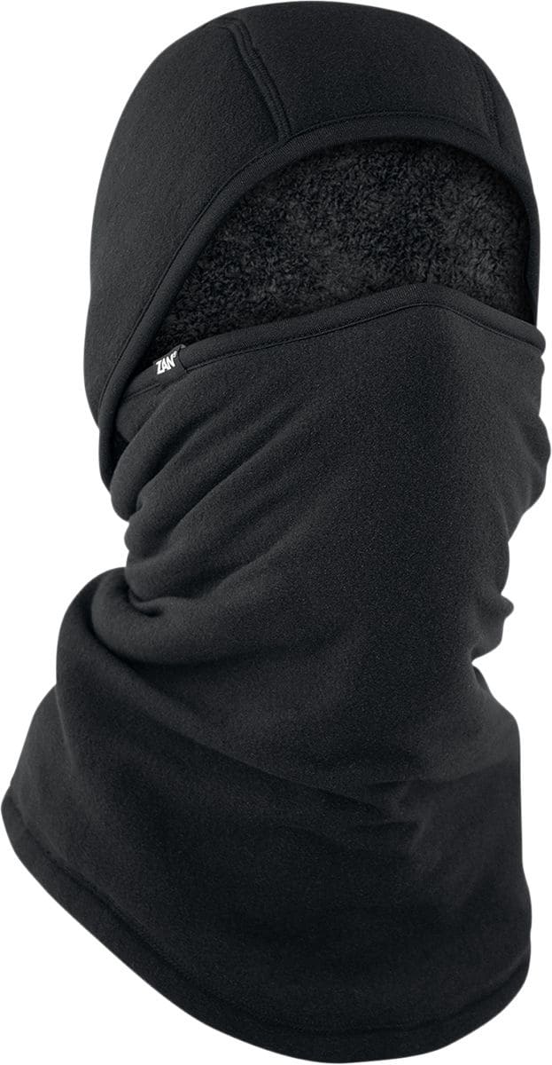 ZAN25030440 Zanheadgear Sportflex Hi-Pile Black Balaclava
