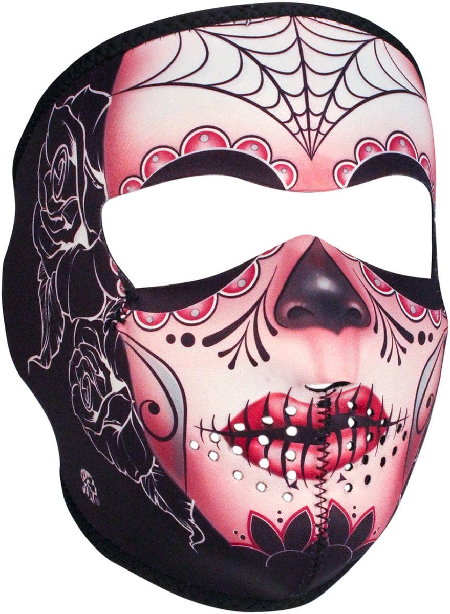 ZAN25040409 Zanheadgear Sugar Skull neoprene mask