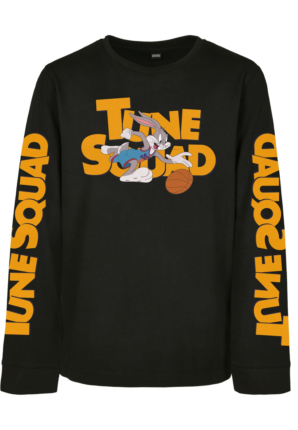 MTK153-00007-0137 Maglione / Longsleeve girocollo Space Jam Tune Squad Logo bambini nero 158/164