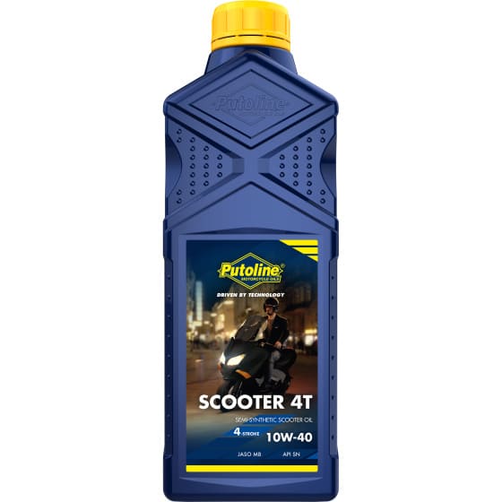 CGN476530 Olio motore 4T 10W40 Putoline Scooter 4T semi-sintetico 1L, COD: CGN476530