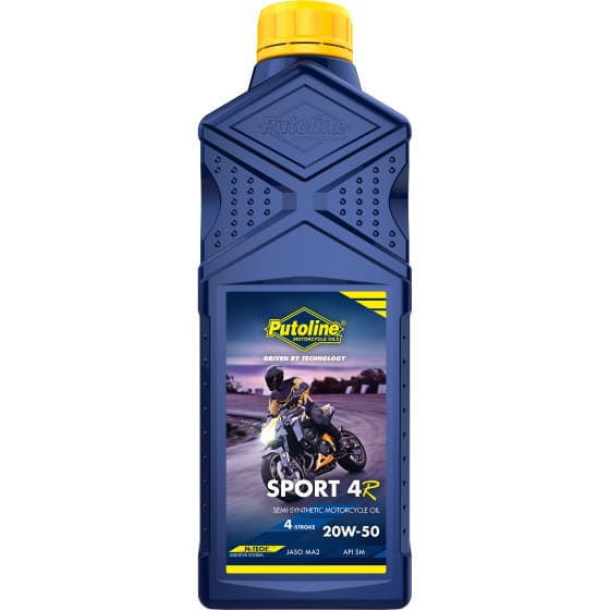 CGN482575 Olio motore 4T 20W50 Putoline Sport 4R semi-sintetico 1L, COD: CGN482575
