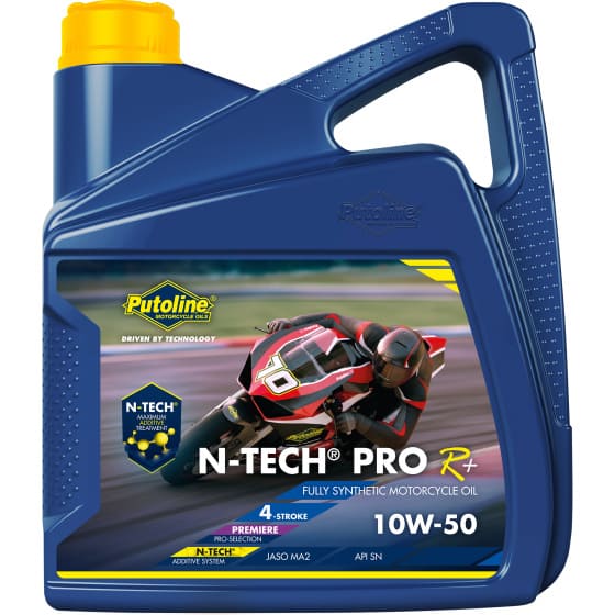 CGN492721 Olio motore 4T 10W50 Putoline N-Tech Pro R+ 100% sintetico 4L, COD: CGN492721