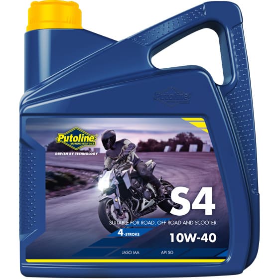 CGN494120 Olio motore 4T 10W40 Putoline S4 minerale 4L, COD: CGN494120