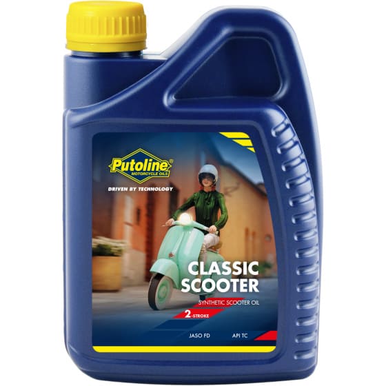 CGN494122 Olio motore 2T Putoline Classic Scooter / Vespa / Lambretta / 1L