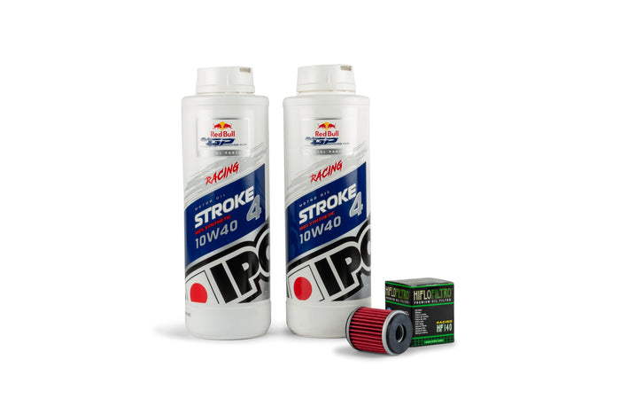 HF140/PACK03 Kit cambio olio Ipone 10W40 Racing YZF 250 / 450, COD: HF140/PACK03