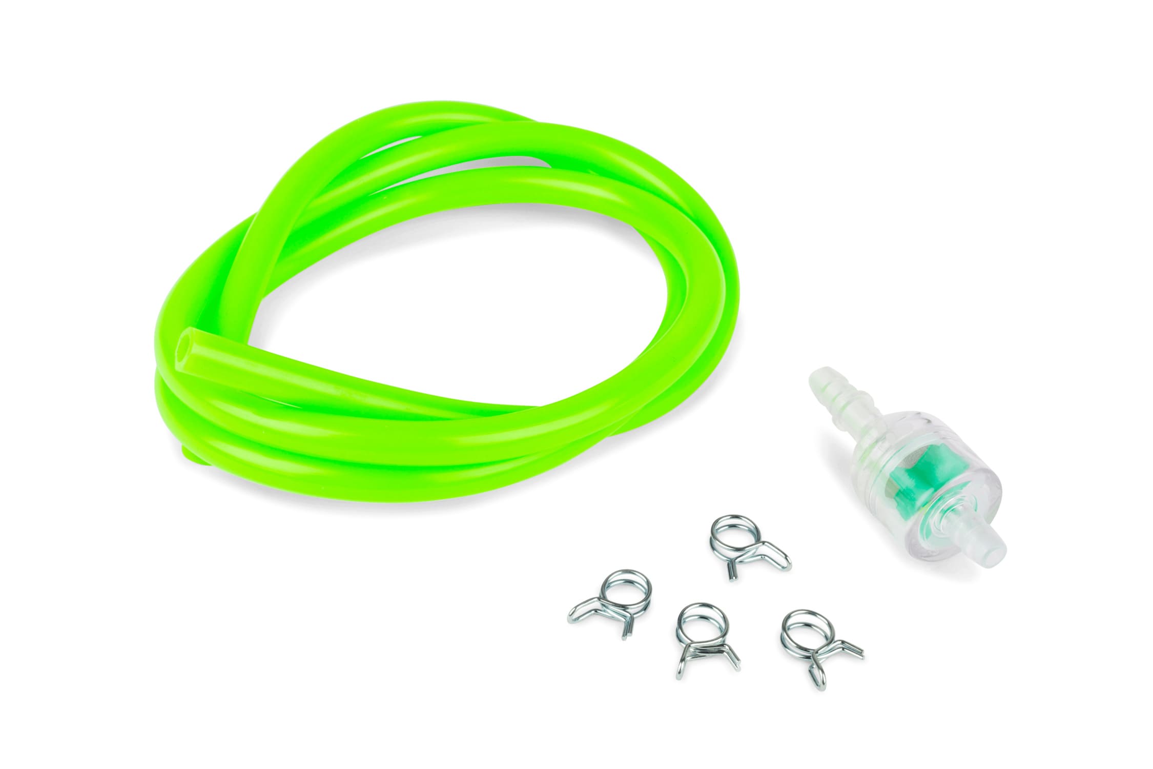 MF48.00824/K1 Kit tubo + filtro benzina d.5mm verde fluo, COD: MF48.00824/K1