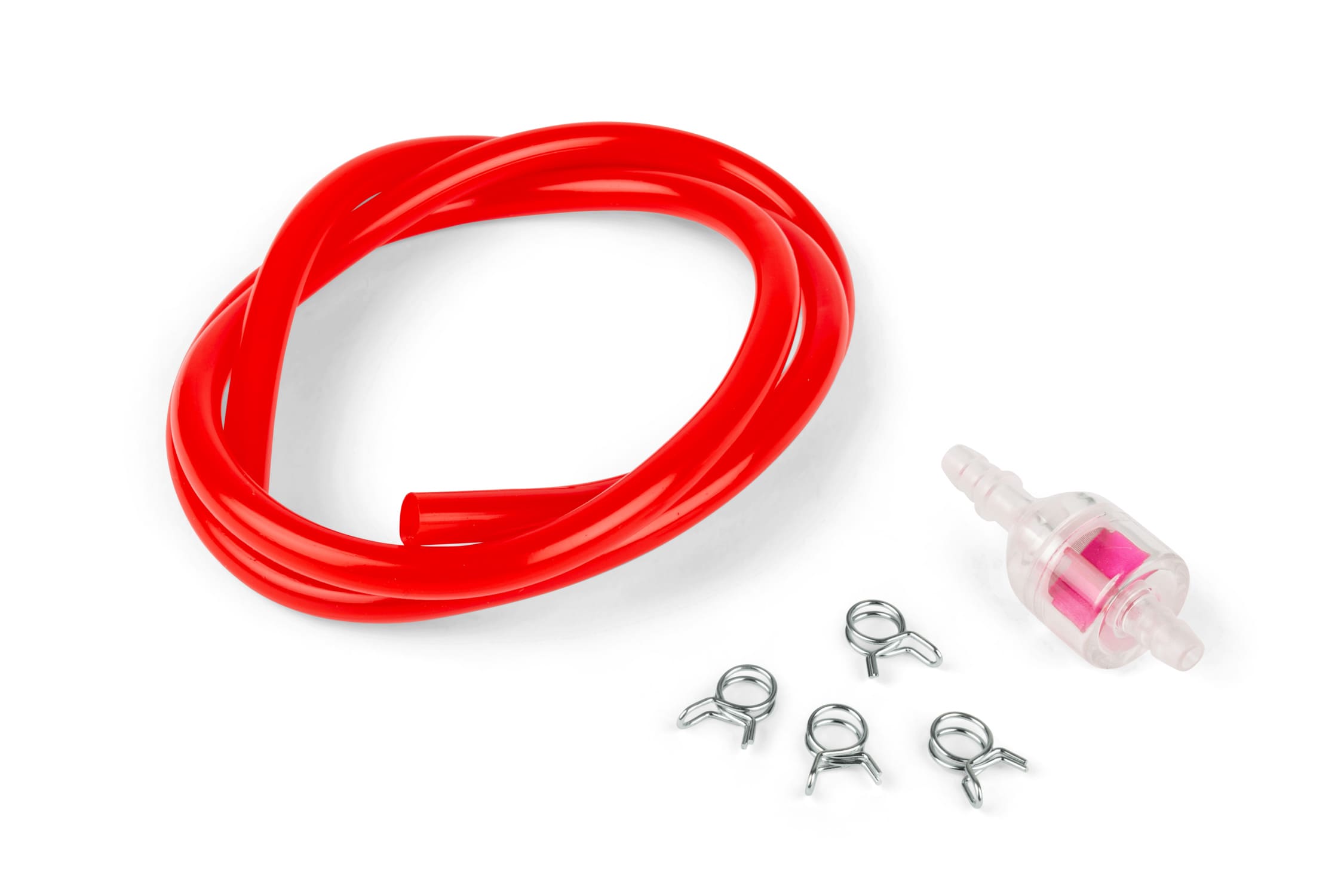 MF48.00827/K1 Kit tubo + filtro benzina d.5mm rosso, COD: MF48.00827/K1