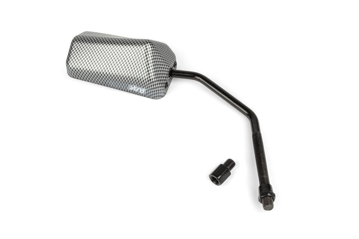 STR-250.09/CA Specchietto F1 destra / sinsitra filettatura destra D.10mm carbone opacao, COD: STR-250.09/CA
