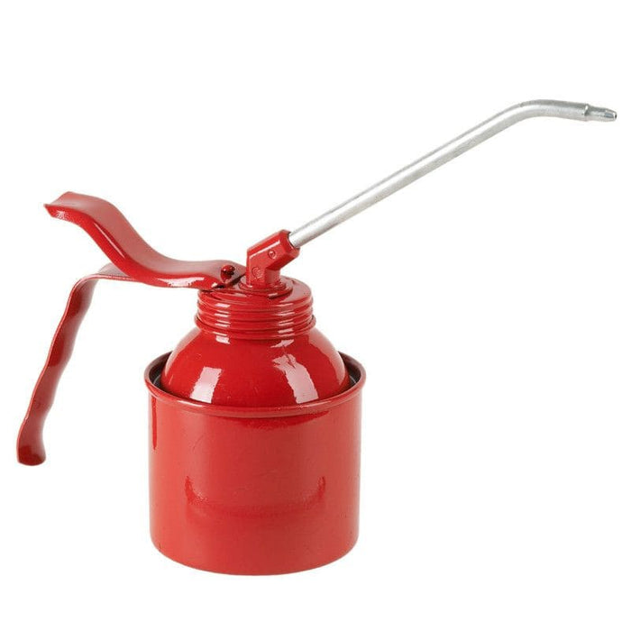 PR168303 Lattina olio Pressol metallo con pompa rosso becuccio rigido 135mm / 250ml, COD: PR168303