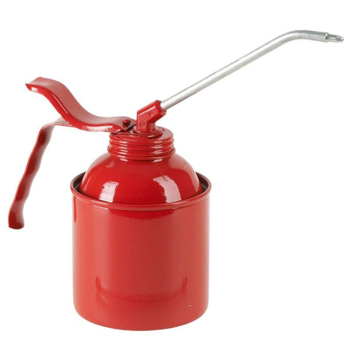 PR168305 Lattina olio Pressol metallo con pompa rosso becuccio rigido 135mm / 500ml, COD: PR168305