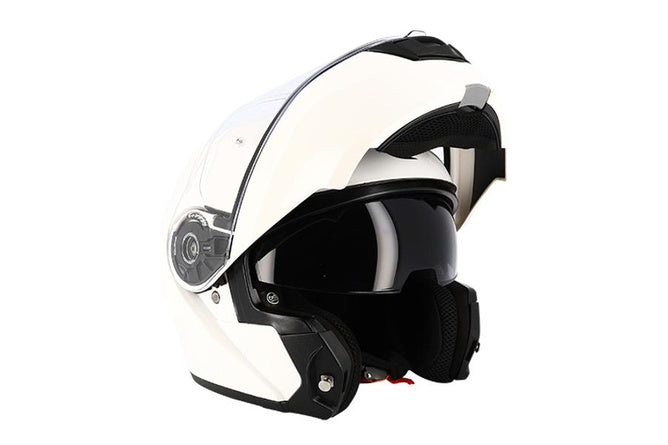 CGN515450 Casque modulable visiera doppia Trendy T-706 bianco XL - Billaricambi SRLS
