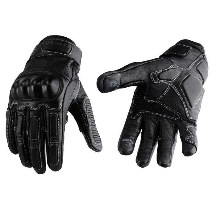 CGN507906 Guanti estivi Trendy GT GT525 Acre cuoio nero XXL, COD: CGN507906