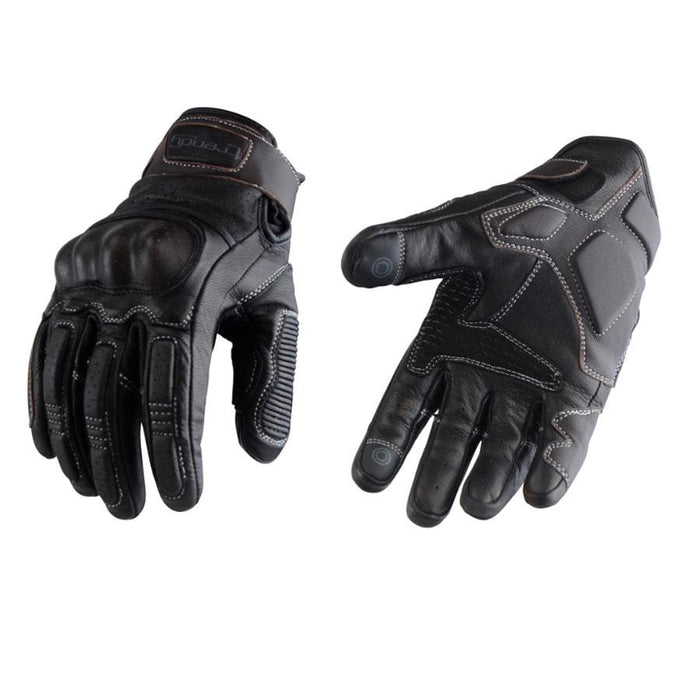 CGN507899 Guanti estivi Trendy GT GT525 Acre cuoio nero/marrone XXXL, COD: CGN507899