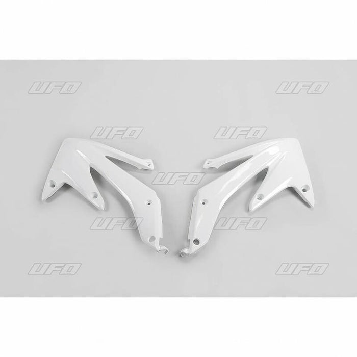 UF-HO03655041 Plastiche laterali del radiatore UFO Honda 450 CRF 2005-2008 bianco, COD: UF-HO03655041