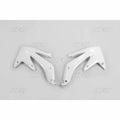 UF-HO03655041 Plastiche laterali del radiatore UFO Honda 450 CRF 2005-2008 bianco, COD: UF-HO03655041