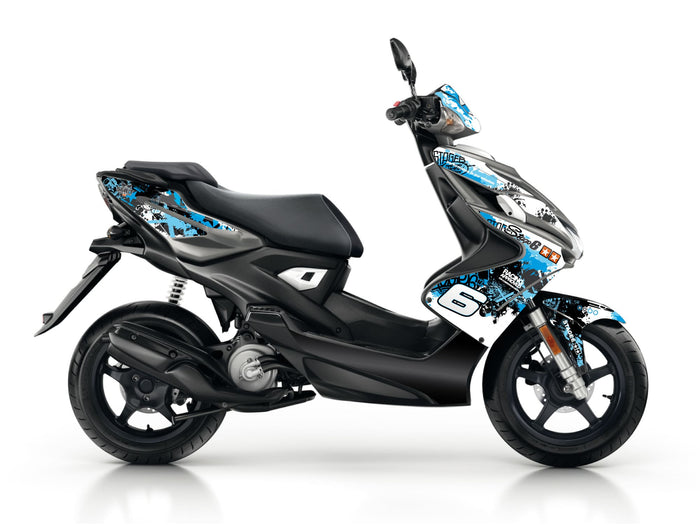 S6-056602/BL Kit deco Stage6 blu - nero Yamaha Aerox / Nitro dopo 2013, COD: S6-056602/BL