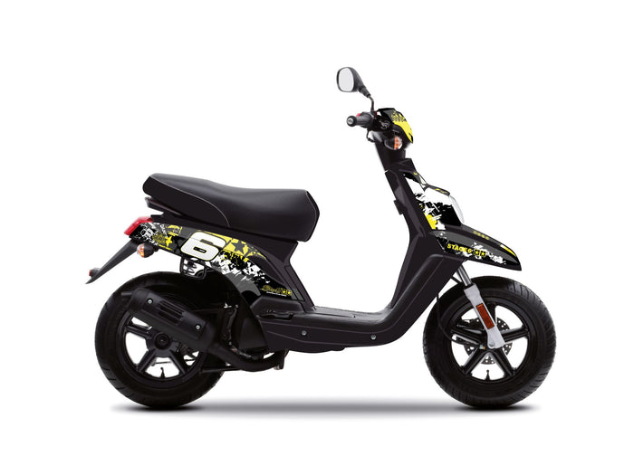S6-056801/YE Kit deco Stage6 giallo - nero Yamaha BW's / Booster dopo 2004, COD: S6-056801/YE