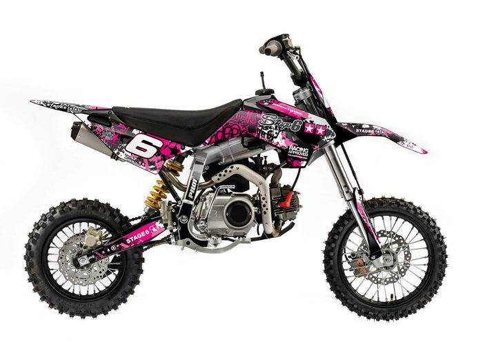 S6-059901/PK Kit deco Stage6 pink - nero Pit Bike YCF Pilot, COD: S6-059901/PK