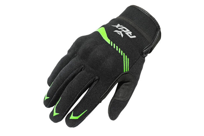 ADX161605 Guanti mezza stagione ADX Vista con protezione nocche nero / verde Kawa M