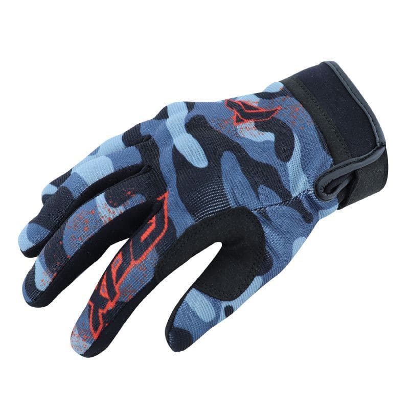 ADX170947 ADX Vista Mid-Season Gloves with Knuckle Protection Black / Camo Blue XXL