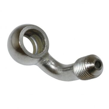 EKP-31974 Raccordo banjo per tubo freno d. interno 10mm - d. esterno M10x1.25 inclinato 90°, COD: EKP-31974