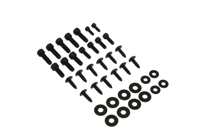 STR-555.04/BK Black Steel Fairing Screw MBK Ovetto/ Yamaha Neo's