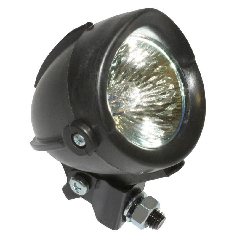 STR-599.10/BK Luce supplementare alogena d.50mm nero, COD: STR-599.10/BK