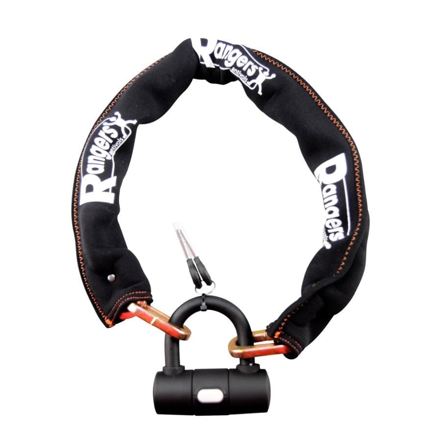 CGN506441 Lucchetto a catena Rangers U-lock 55x55mm + catena 0.9m x 10mm