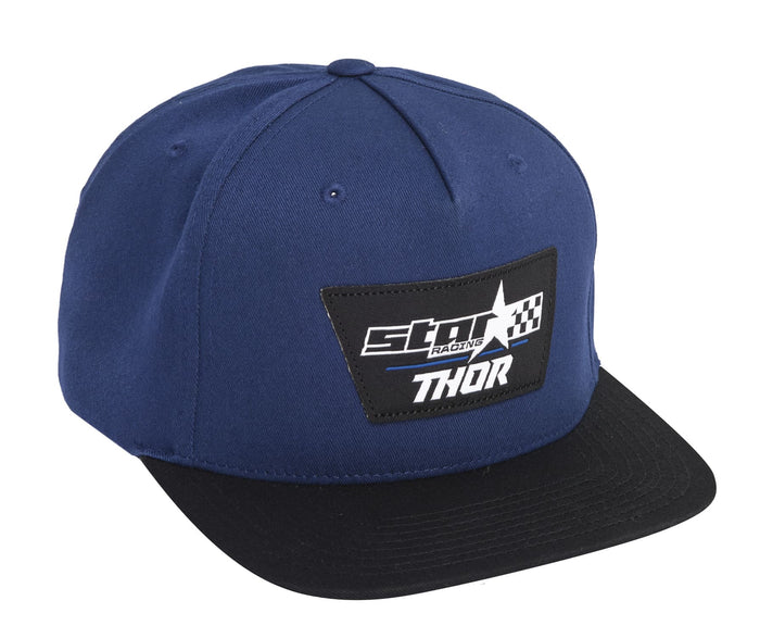 TH25013824 Cappellino snapback Thor Star Racing Champ blu marino