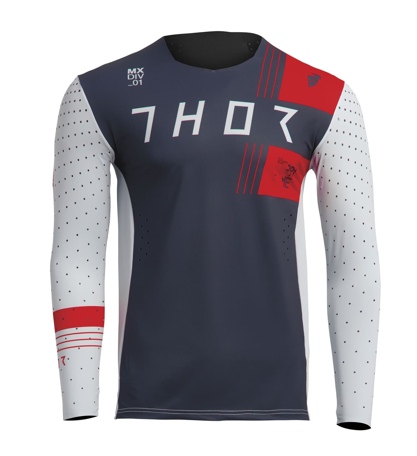 TH29106934 Maglia cross Thor Prime Strike blu notte / rosso XXL