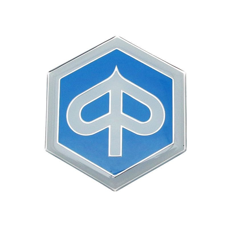 OE-PIA1B001194 Adesivo logo 3D "Piaggio" 55mm - ricambio originale Piaggio, COD: OE-PIA1B001194