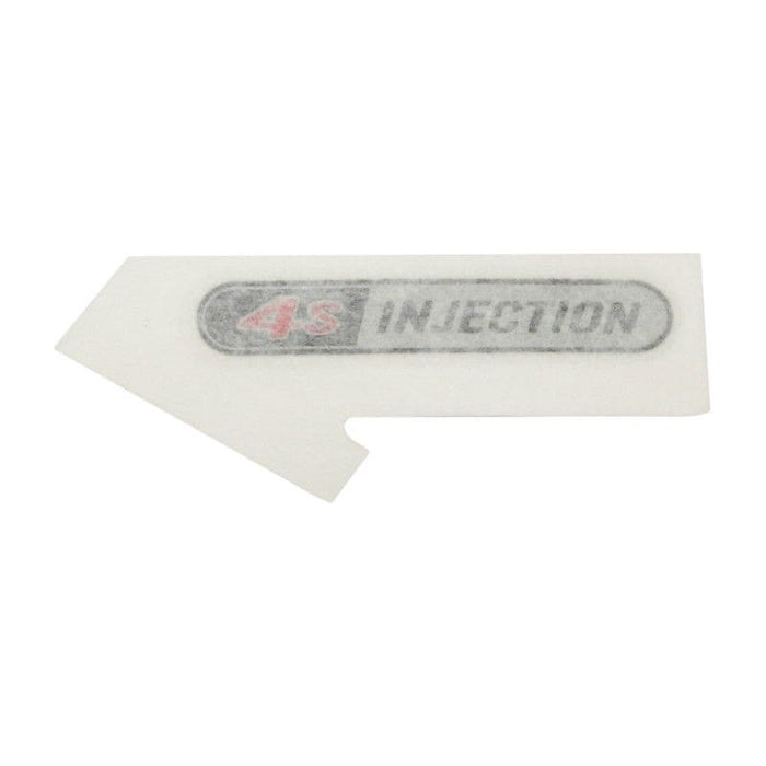 OE-PIA2H002189 Adesivo logo "4S Injection" - ricambio originale Piaggio Zip 4T, COD: OE-PIA2H002189