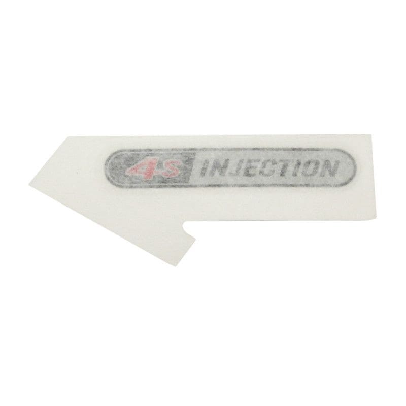 OE-PIA2H002189 Adesivo logo "4S Injection" - ricambio originale Piaggio Zip 4T, COD: OE-PIA2H002189