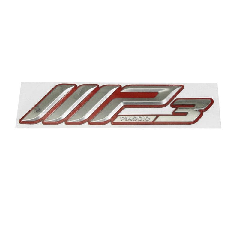 OE-PIA2H002530 Adesivo logo "MP3" - ricambio originale Piaggio MP3, COD: OE-PIA2H002530