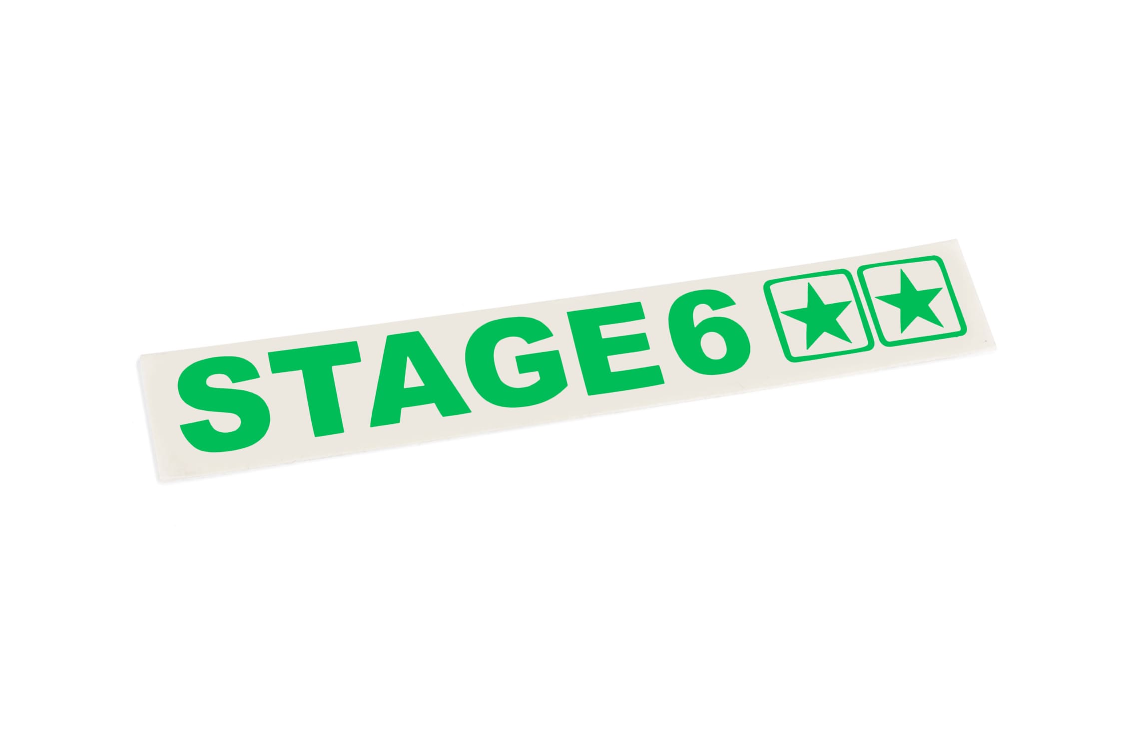 S6-0520/GR Adesivo tracciato Stage6 110x33mm verde, COD: S6-0520/GR