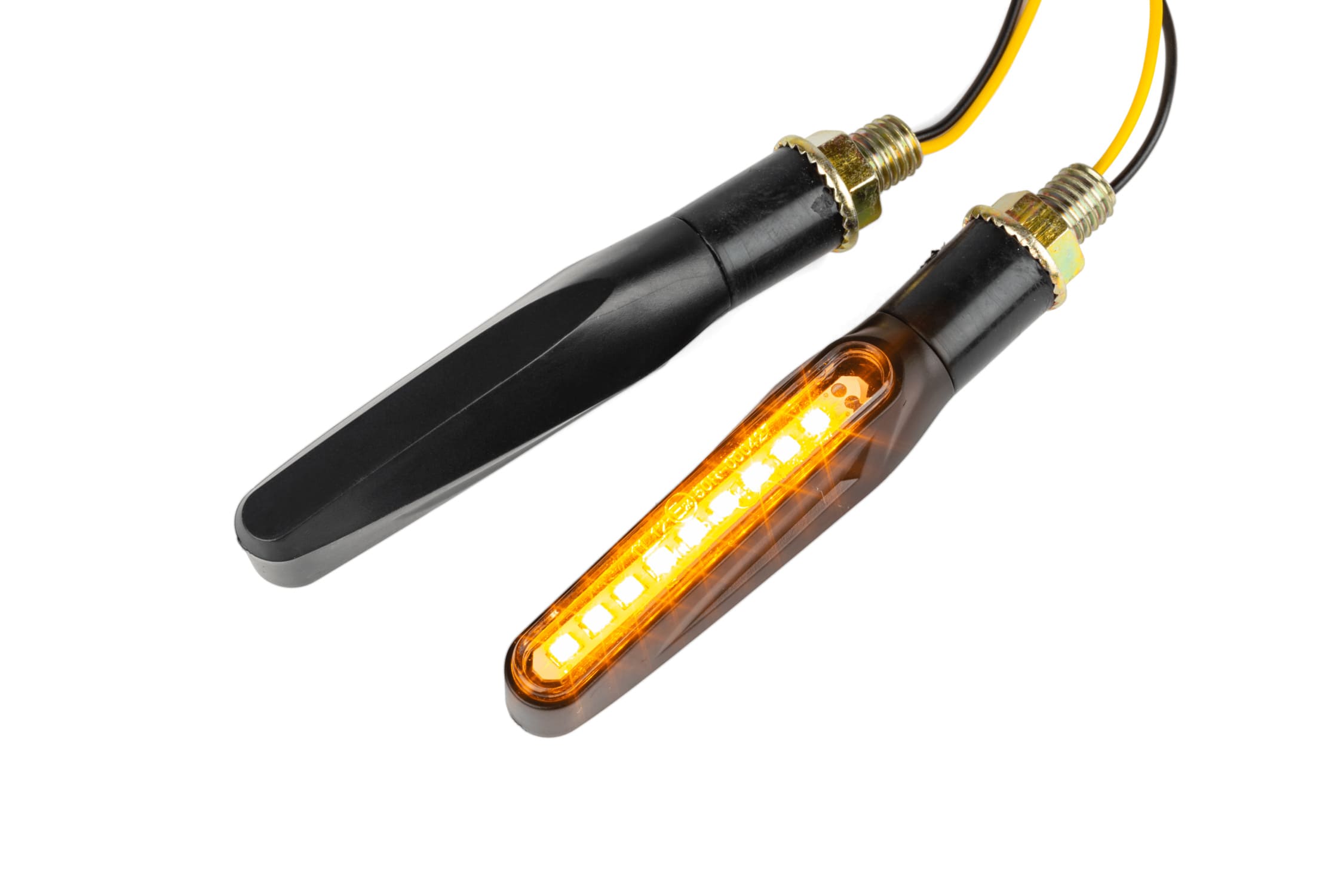 STR-678.40/BK Smogg Black Sequential LED Indicators